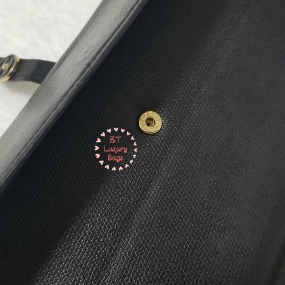 CHANEL black long wallet. Guaranteed authentic. - Picture 7 of 10